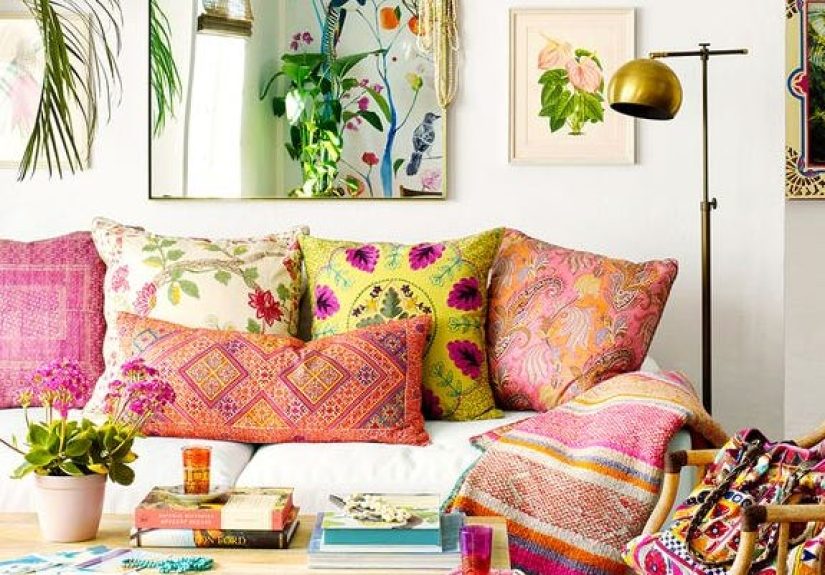 12 Inspiring Boho Living Room Ideas - Bohemian Living Room Decor Inspiration