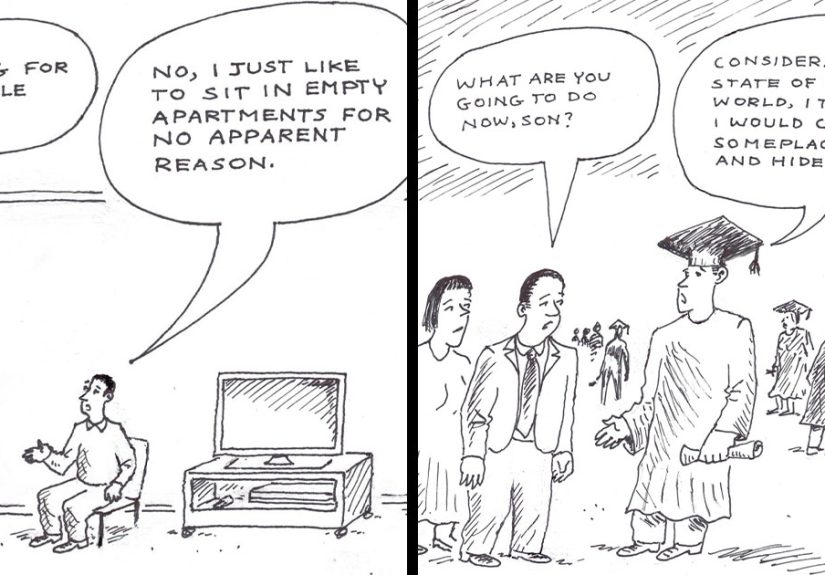 42 One-Panel Cartoons By This Artist That Might Brighten Your Day With Wit And Humor