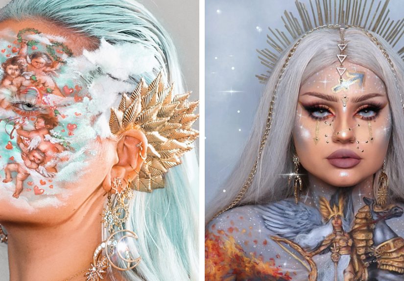 I Use Makeup To Create Art On My Face (107 Pics)