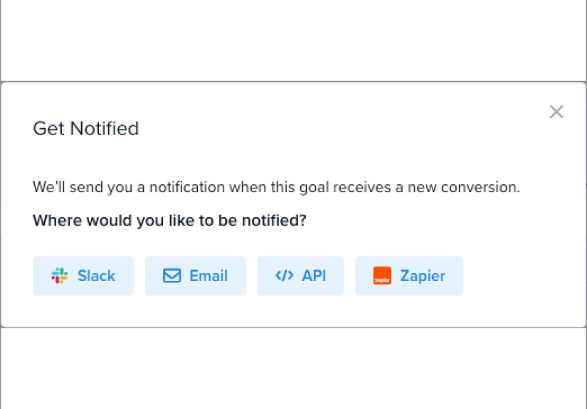 Product Update: Get Conversion Event and Survey Notifications from Crazy Egg