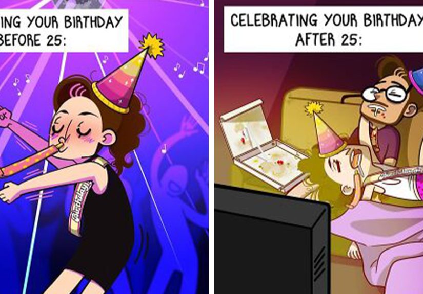 Artist Illustrates Her Relationship, Everyday Life, And Funny Situations In 25 Comics