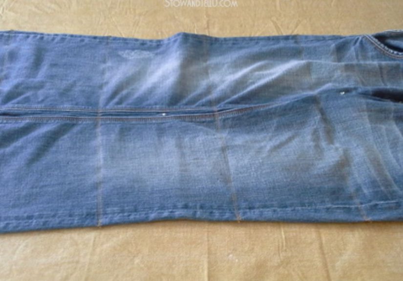 Blue Jean Hanging Organizer