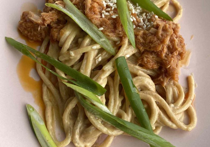 Canned Tuna Dan Dan Noodles Recipe