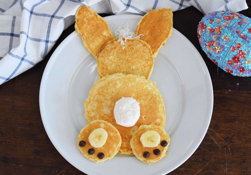 Easter Bunny Pancakes Recipe
