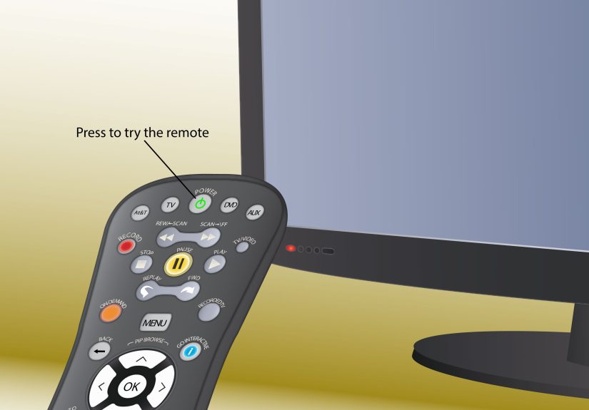 How to Program an AT&T U-verse Remote Control