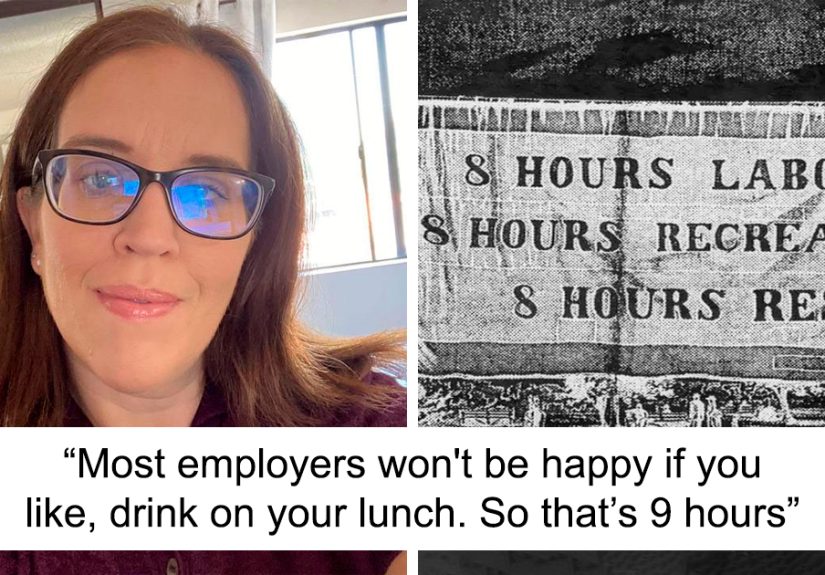 Woman Explains Why The 8-Hour Work/Sleep/Play Model Does Not Work Anymore