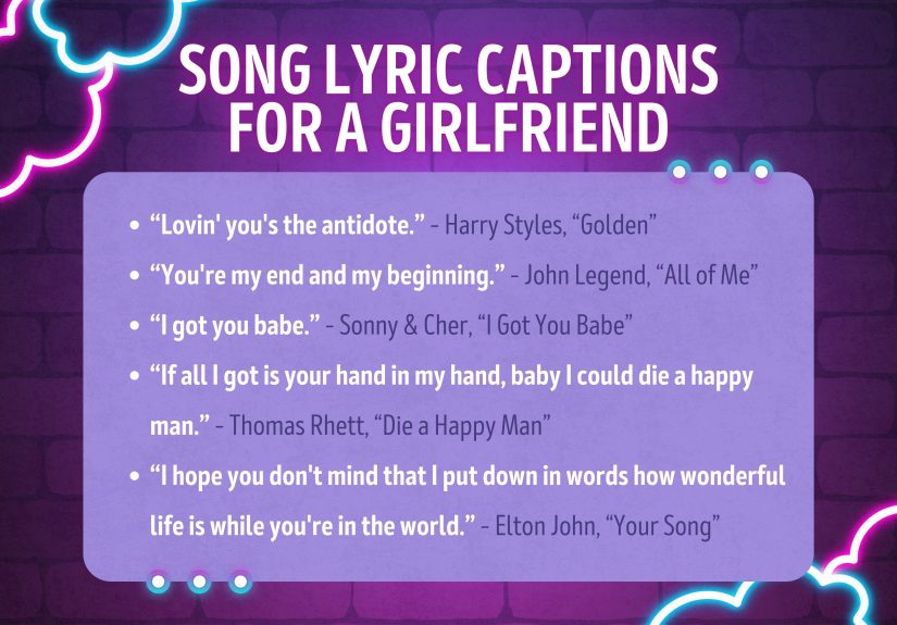 190+ Cute Captions to Post Your Girlfriend on Instagram