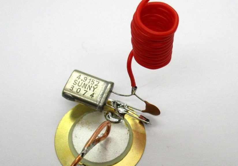 2025 Component Abuse Challenge: A Piezo Disk Powers A Transmitter