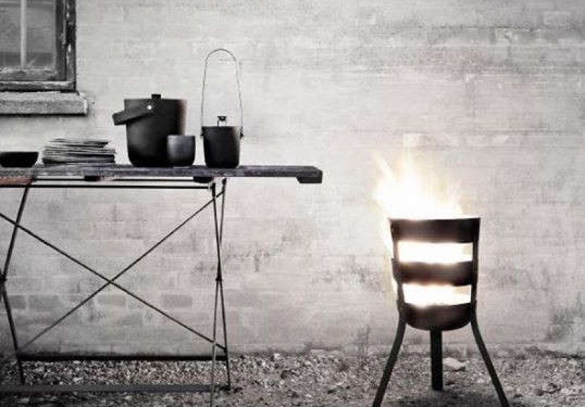 A Multipurpose Fire Bucket with Scandi Appeal