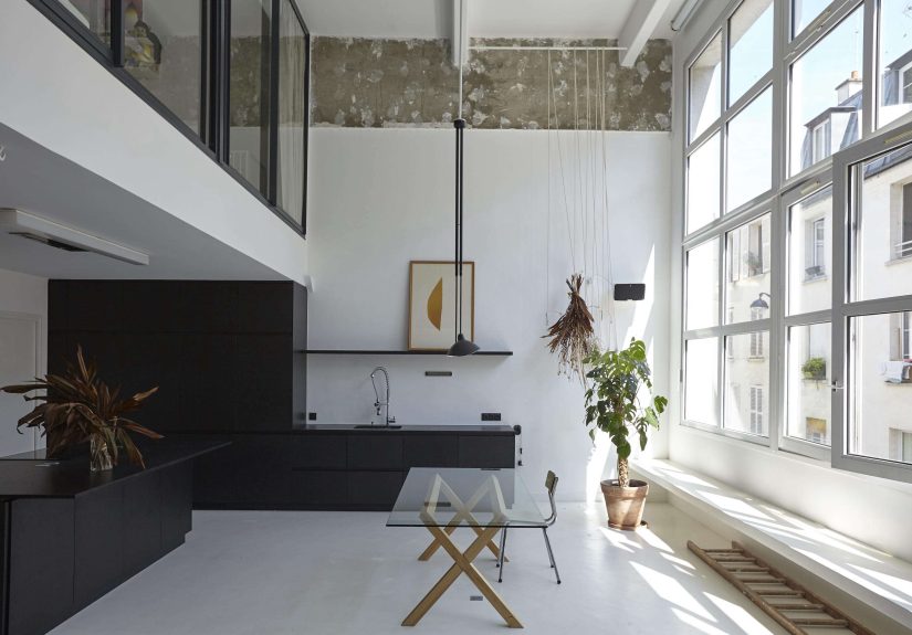 A Renovated Loft in Paris by a Young Architect on the Up