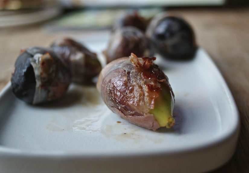Bacon-Wrapped Figs Appetizer Recipe