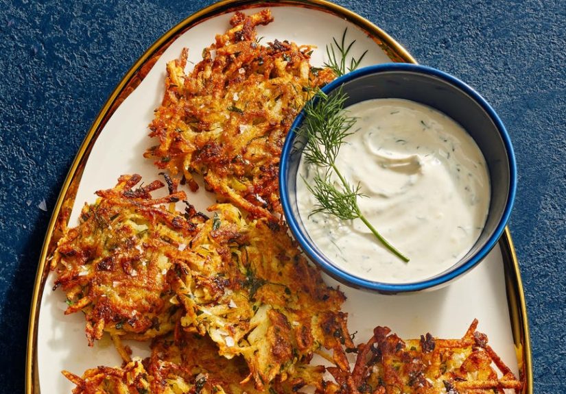 Best Herby Latkes Recipe - How To Make Herby Latkes