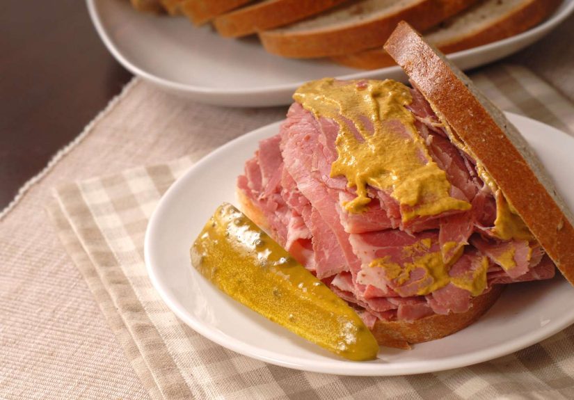 Corned Beef With Brown Sugar and Mustard Sauce Recipe