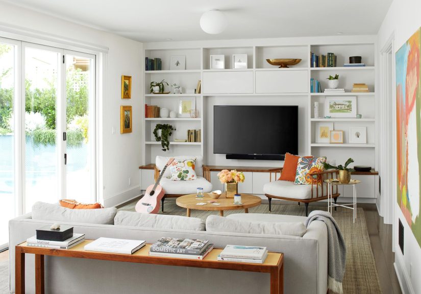 How to Decorate Around a TV: 15 Stylish TV Room Ideas