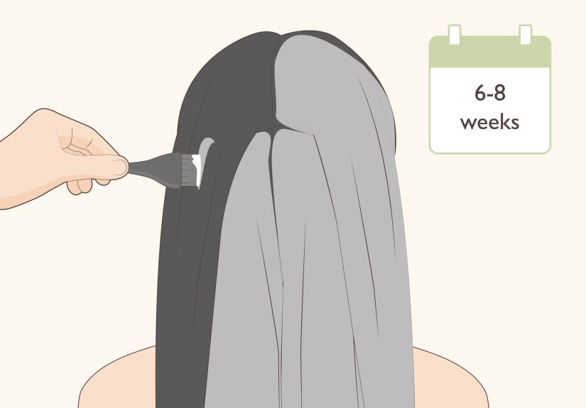 How to Dye Black Hair Brown