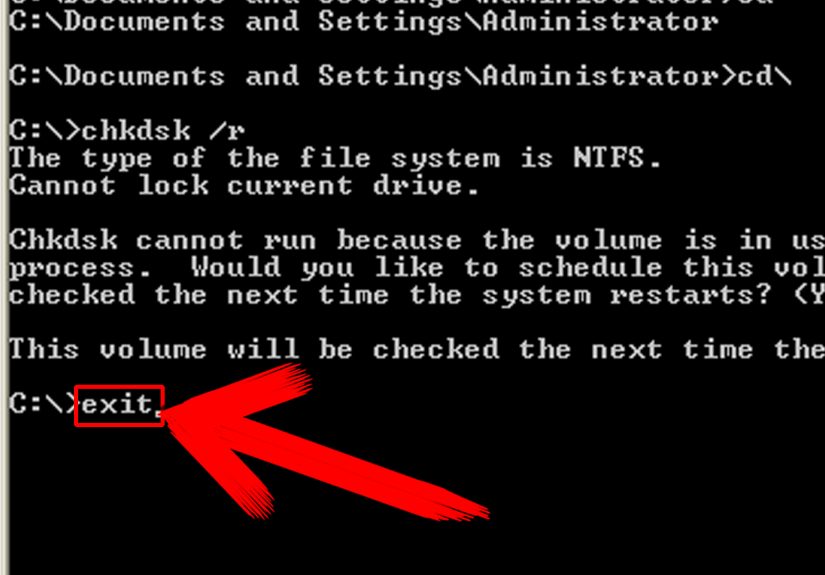 How to Run a Chkdsk Function on Windows XP: 8 Steps