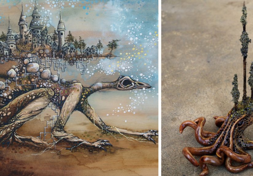 I Create Fantasy Illustration And Sculpture Inspired By Nature