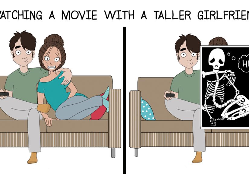 I Draw Comics About My Life And The Struggles Of Being A Tall Girl (30 Pics)