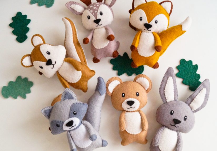 My Collection Of Felt Woodland Animals