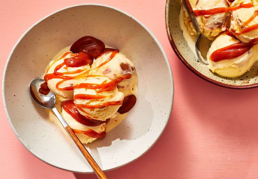 Peanut Butter Swirl Ice Cream Recipe