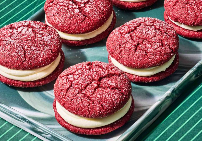 Red Velvet Sandwich Cookies Recipe