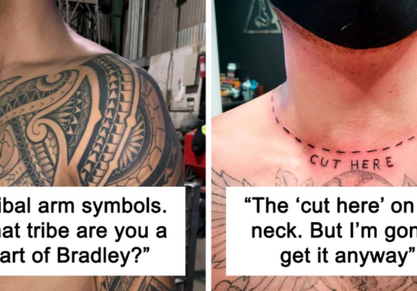 &ldquo;Seems A Tad Done To Death&rdquo;: 30 Tattoo Designs That Scream &ldquo;I Have No Creativity,&rdquo; According To People Online