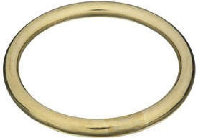 Stanley-National Hardware 3156BC 2 Ring Solid Brass
