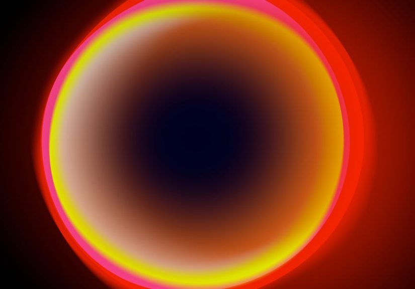 There Might Be a Black Hole Inside This Little Red Star