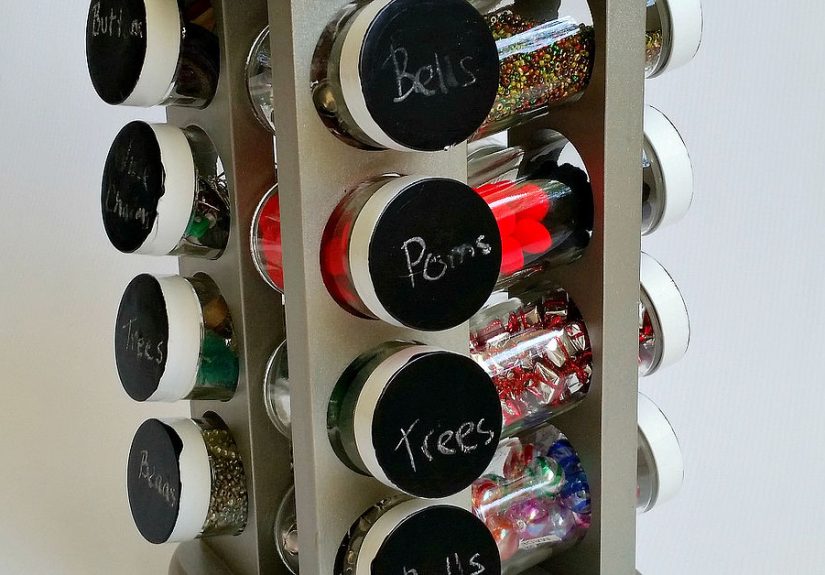 Thrifted Spice Rack Organizer