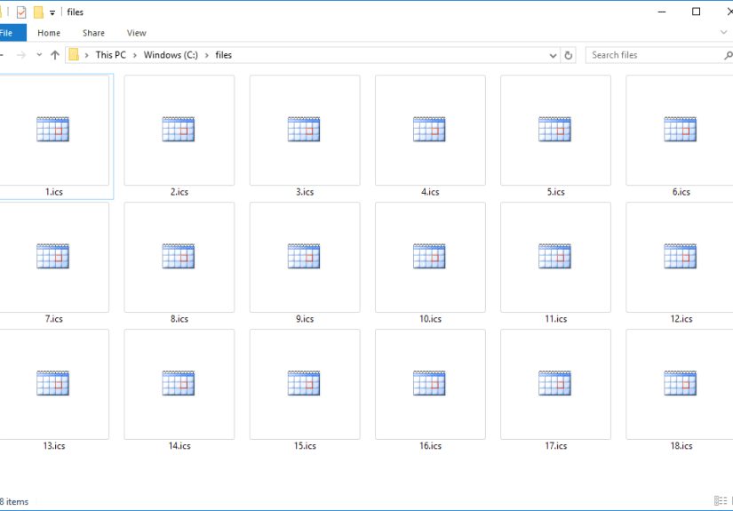 What Is an ICS File?