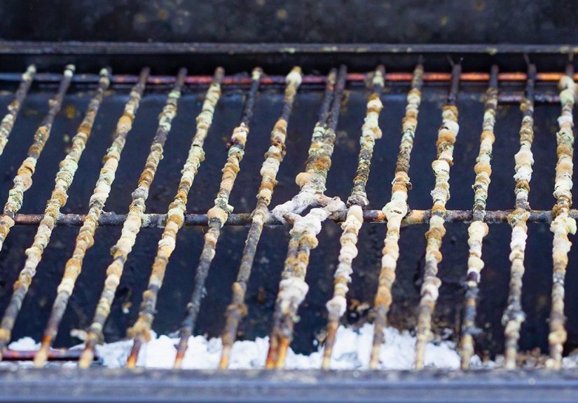 What's the Weird Green Stuff on My Grill?