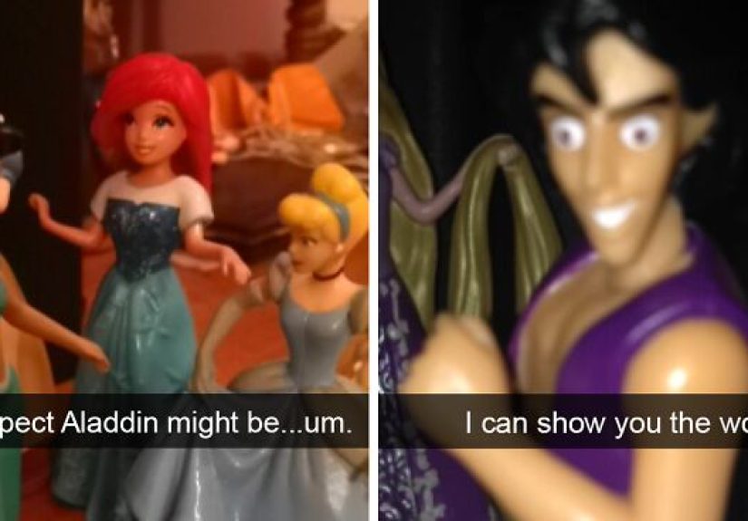 Woman Creates Hilarious Scenarios Using Disney Figurines And People Are Loving Her Imagination (30 Pics)