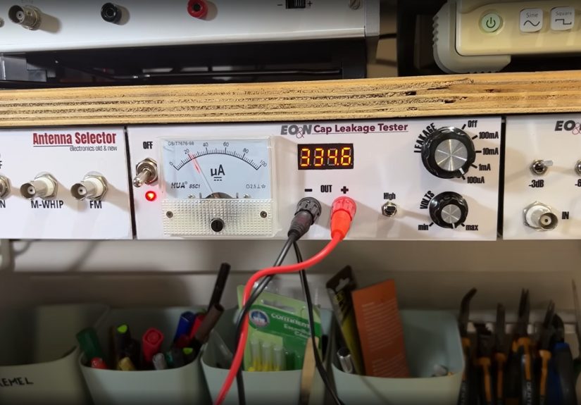 DIY Capacitor Leakage Tester With A Professional Finish