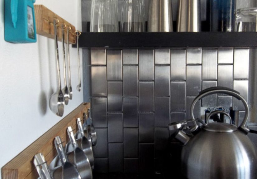 Kitchen Ledge Shelves