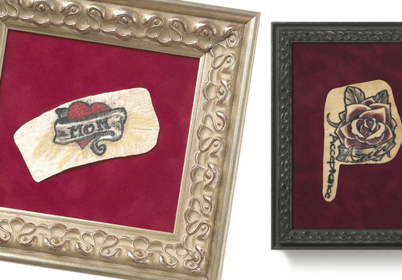 When You Die, Your Old Tattooed Skin Can Be Cut And Framed On A Wall For Your Loved Ones